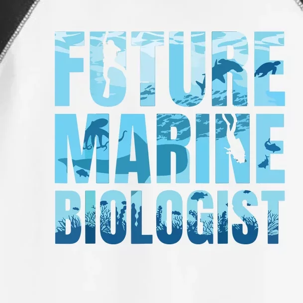 Future Marine Biologist Ocean Biology Marine Life Gift Toddler Fine Jersey T-Shirt