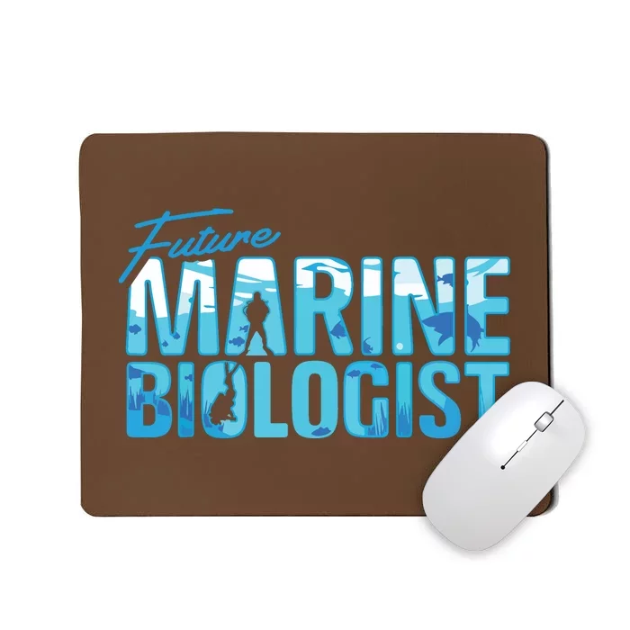 Future Marine Biologist Ocean Student Biology Gift Mousepad