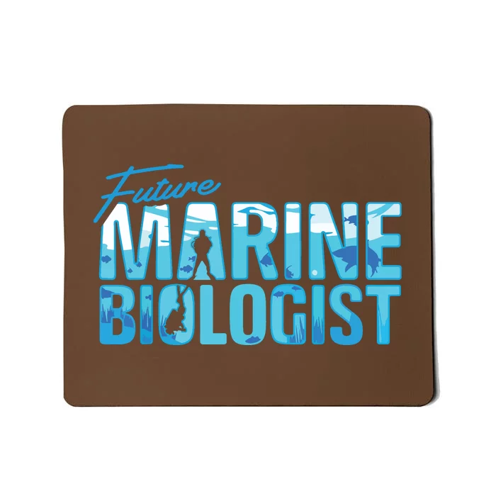 Future Marine Biologist Ocean Student Biology Gift Mousepad