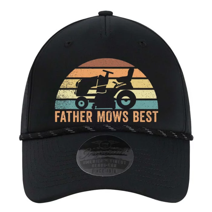 Father Mows Best Lawn Care Dad Mowing Gardener Performance The Dyno Cap