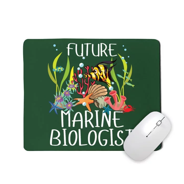 Future Marine Biologist For Students Biology Mousepad