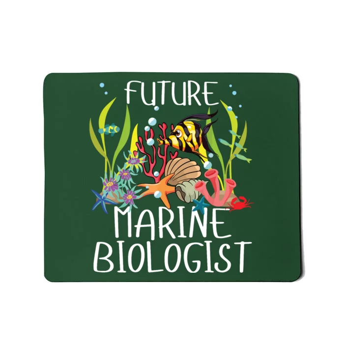 Future Marine Biologist For Students Biology Mousepad