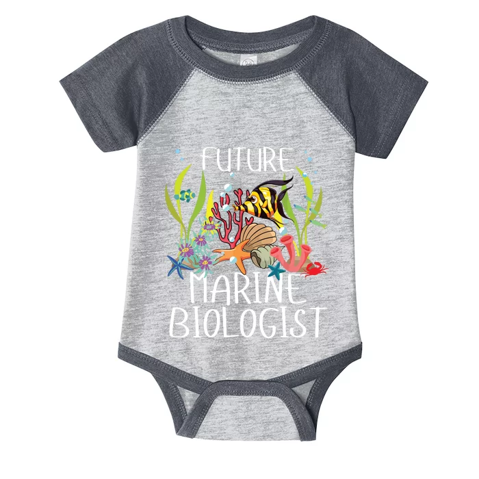 Future Marine Biologist For Students Biology Infant Baby Jersey Bodysuit