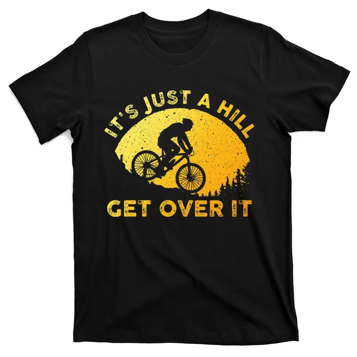 Funny Mountain Biking Art For Women Trail Mountain Bike T-Shirt