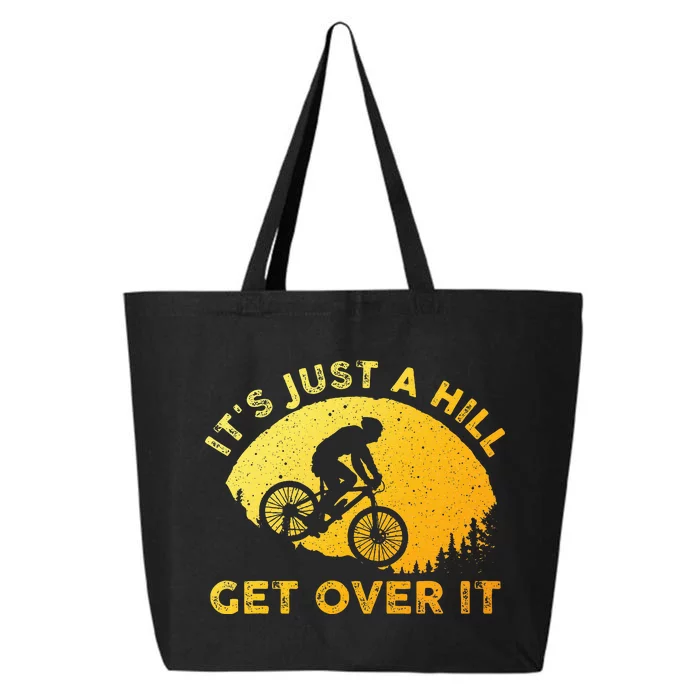 Funny Mountain Biking Art For Women Trail Mountain Bike 25L Jumbo Tote