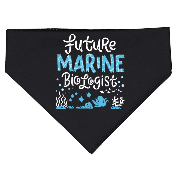 Future Marine Biologist Student USA-Made Doggie Bandana