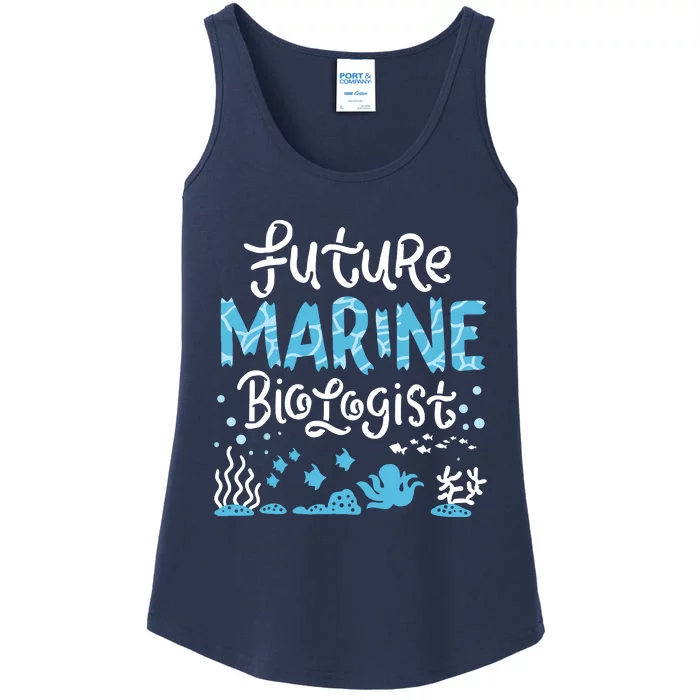 Future Marine Biologist Student Ladies Essential Tank