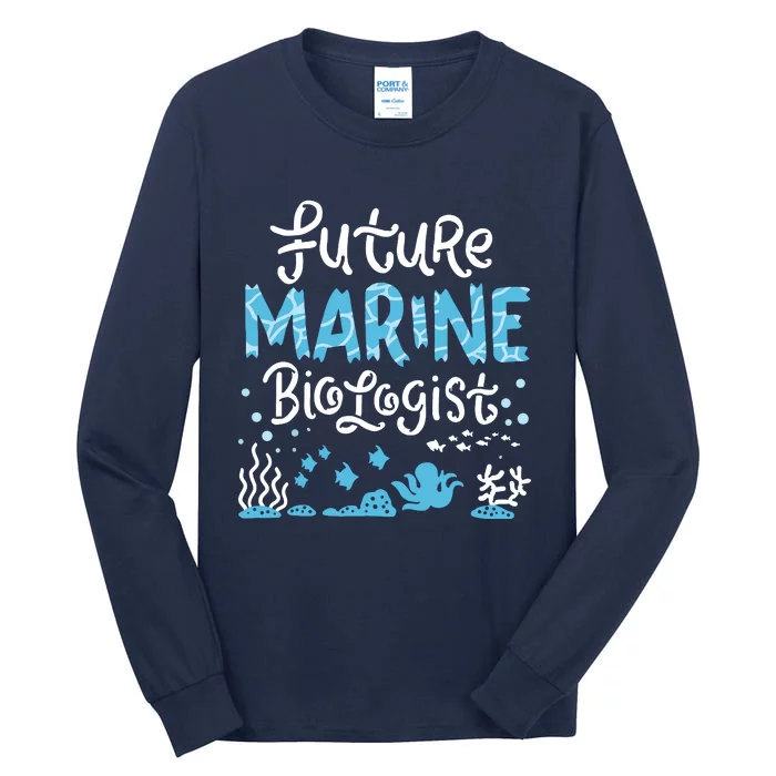 Future Marine Biologist Student Tall Long Sleeve T-Shirt