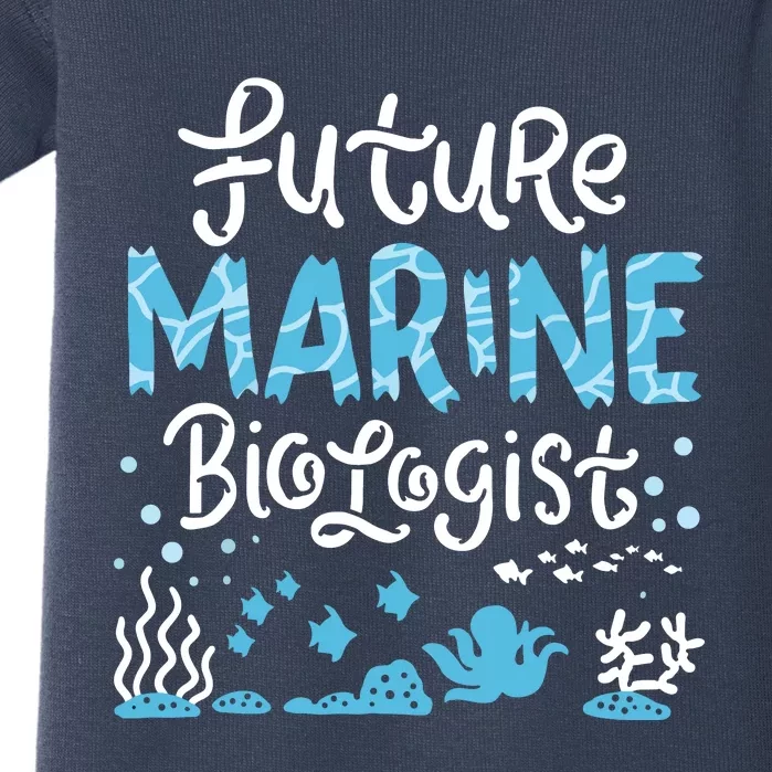 Future Marine Biologist Student Baby Bodysuit