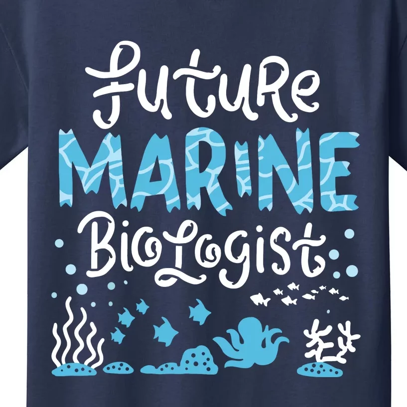 Future Marine Biologist Student Kids T-Shirt