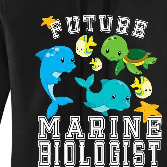 Future Marine Biologist Costume Women's Pullover Hoodie