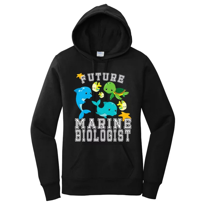 Future Marine Biologist Costume Women's Pullover Hoodie