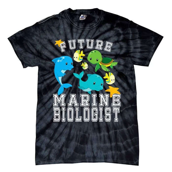 Future Marine Biologist Costume Tie-Dye T-Shirt