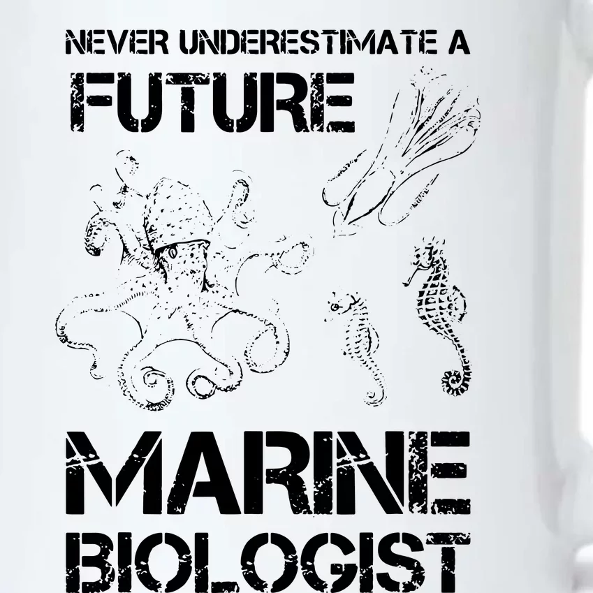 Future Marine Biologist Black Color Changing Mug