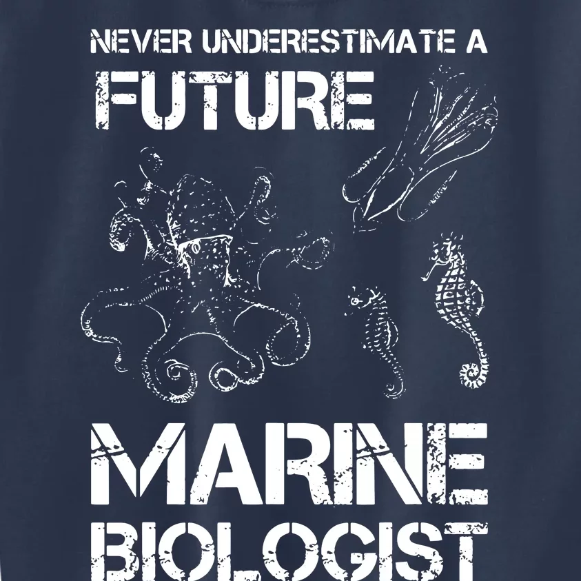 Future Marine Biologist Kids Sweatshirt