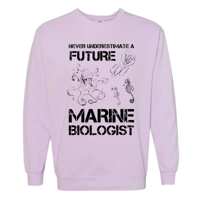 Future Marine Biologist Garment-Dyed Sweatshirt