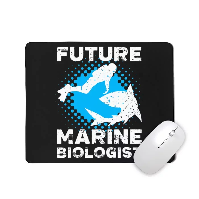 Future Marine Biologist Fun Ocean Sea Life Mousepad