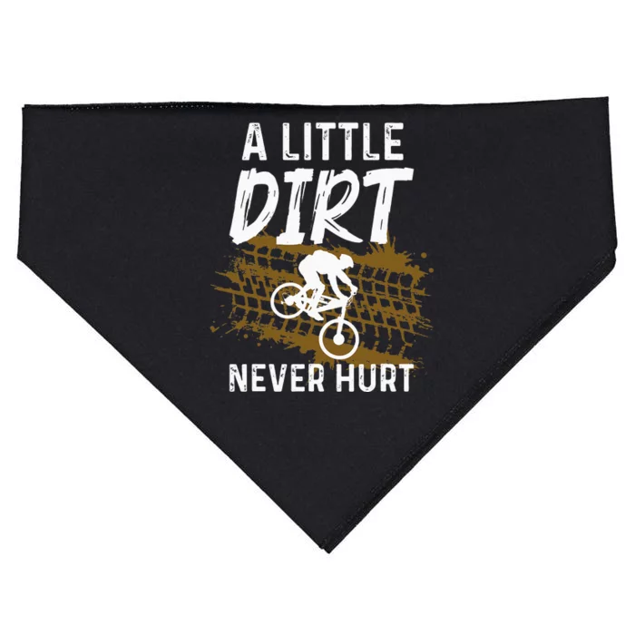 Funny Mountain Bike Gift For Mountain Biker MTB USA-Made Doggie Bandana