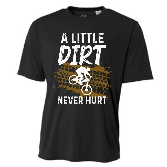 Funny Mountain Bike Gift For Mountain Biker MTB Cooling Performance Crew T-Shirt