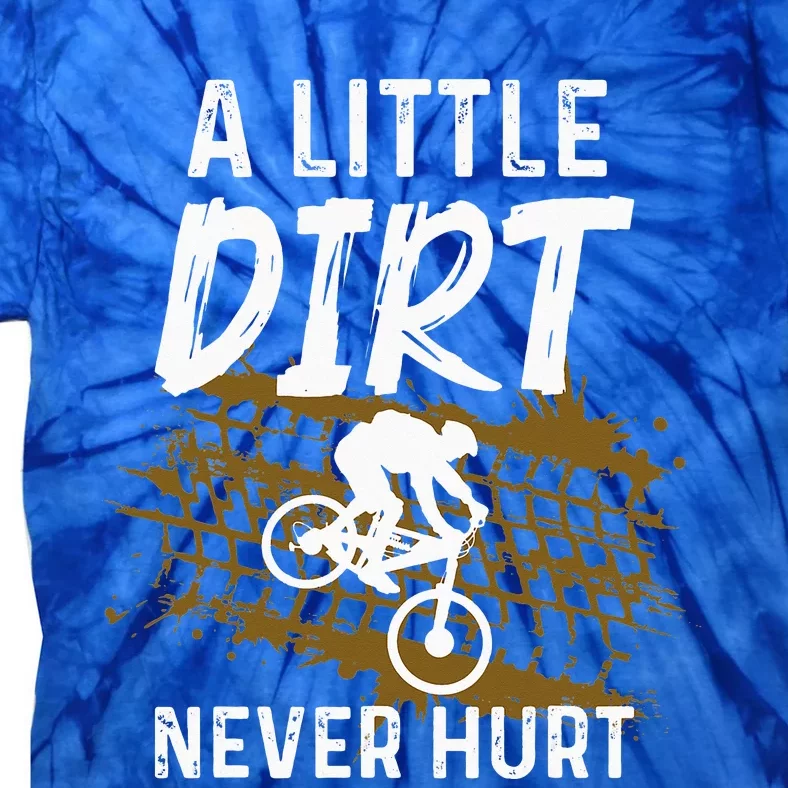 Funny Mountain Bike Gift For Mountain Biker MTB Tie-Dye T-Shirt