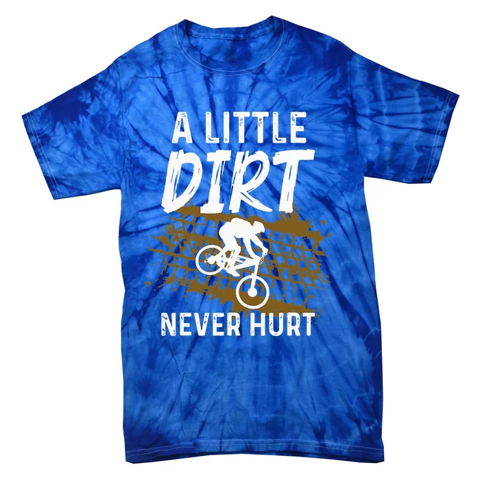 Funny Mountain Bike Gift For Mountain Biker MTB Tie-Dye T-Shirt