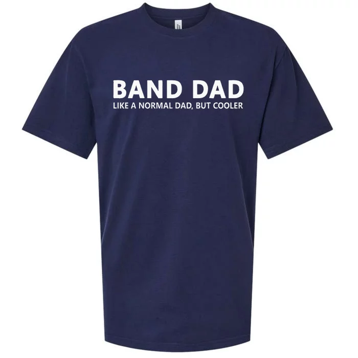 Funny Marching Band Father Band Dad Sueded Cloud Jersey T-Shirt