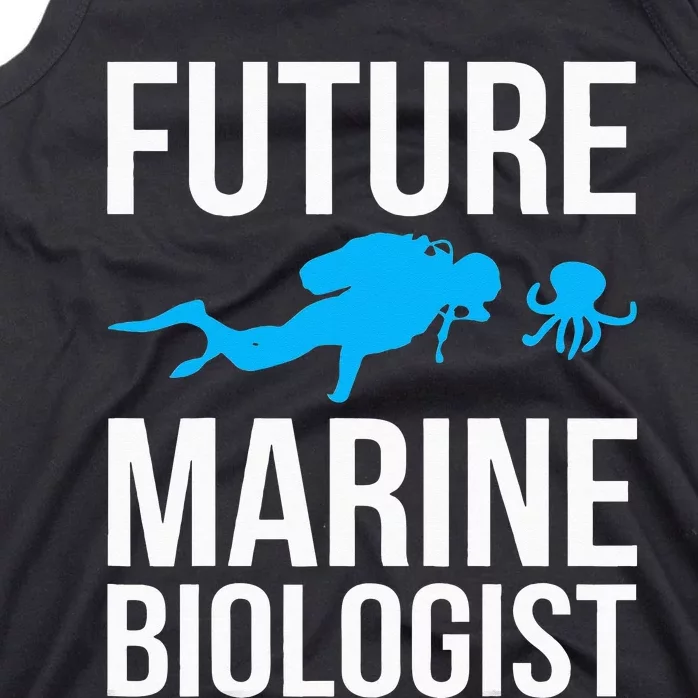 Future Marine Biologist Gift For Students Sea Life Tank Top