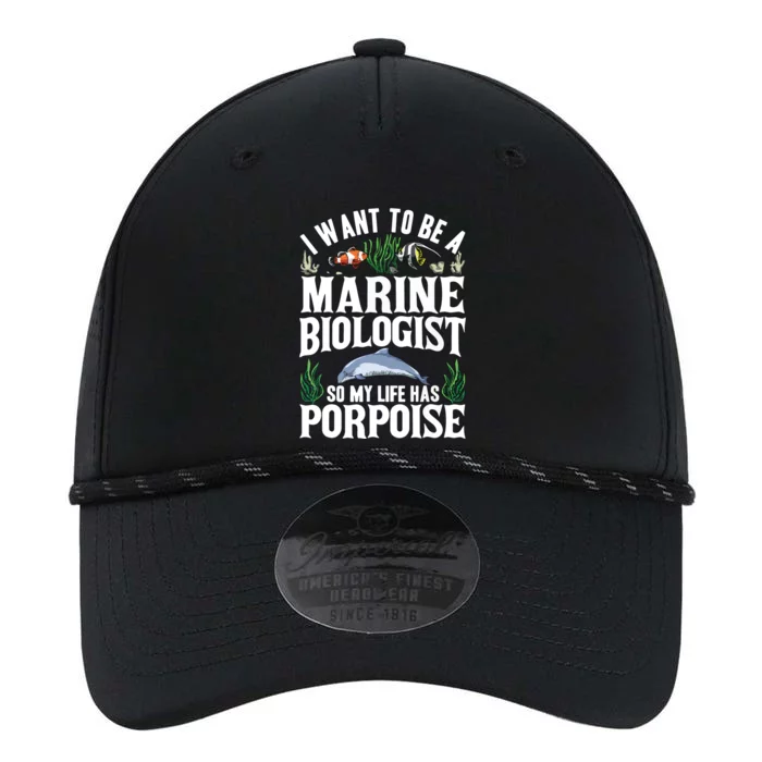 Future Marine Biology Gift Teens Cool Science Biologist Performance The Dyno Cap