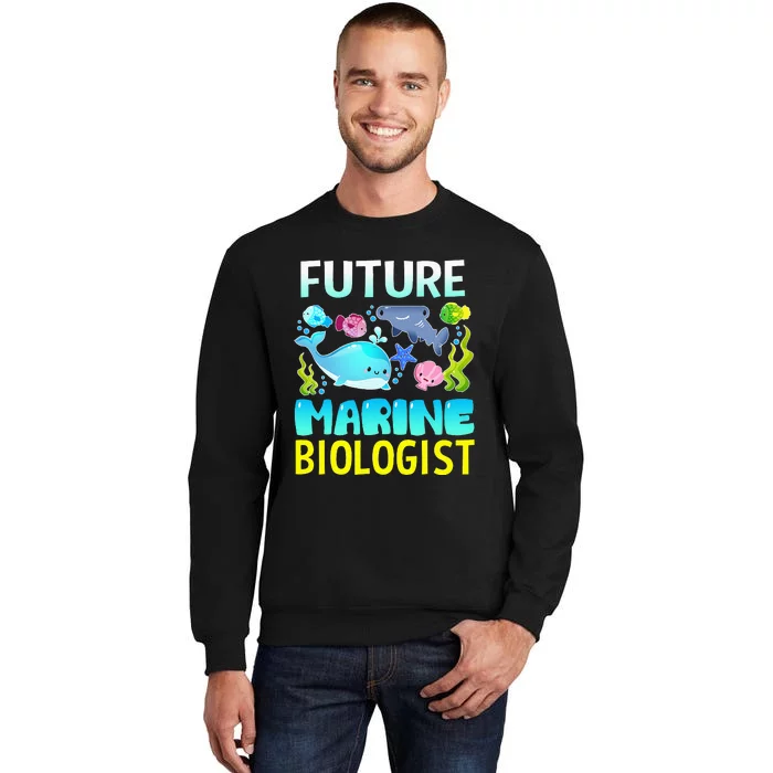 Future Marine Biologist Gifts Student Tall Sweatshirt