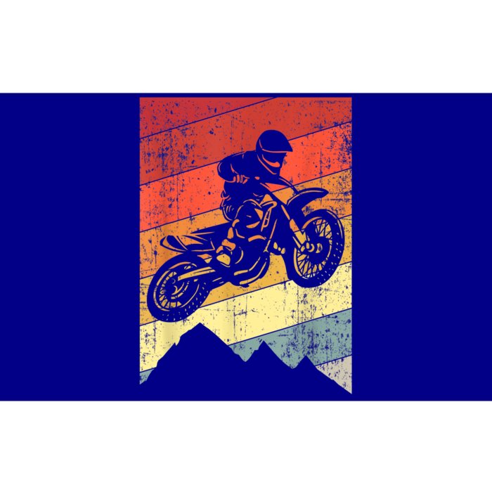 Funny Motocross Bike Vintage Dirtbike Gift Racing Retro Dirt Bike Gift Bumper Sticker