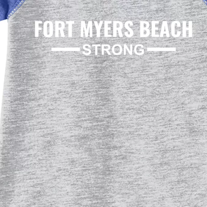 Fort Myers Beach Strong Community Strength Prayer Support Infant Baby Jersey Bodysuit