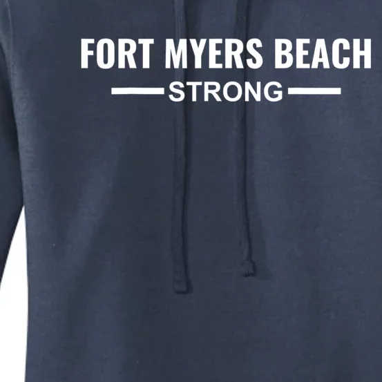 Fort Myers Beach Strong Community Strength Prayer Support Women's Pullover Hoodie