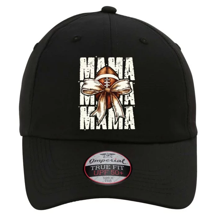 Football Mama Bow Fall Coquette Bow The Original Performance Cap