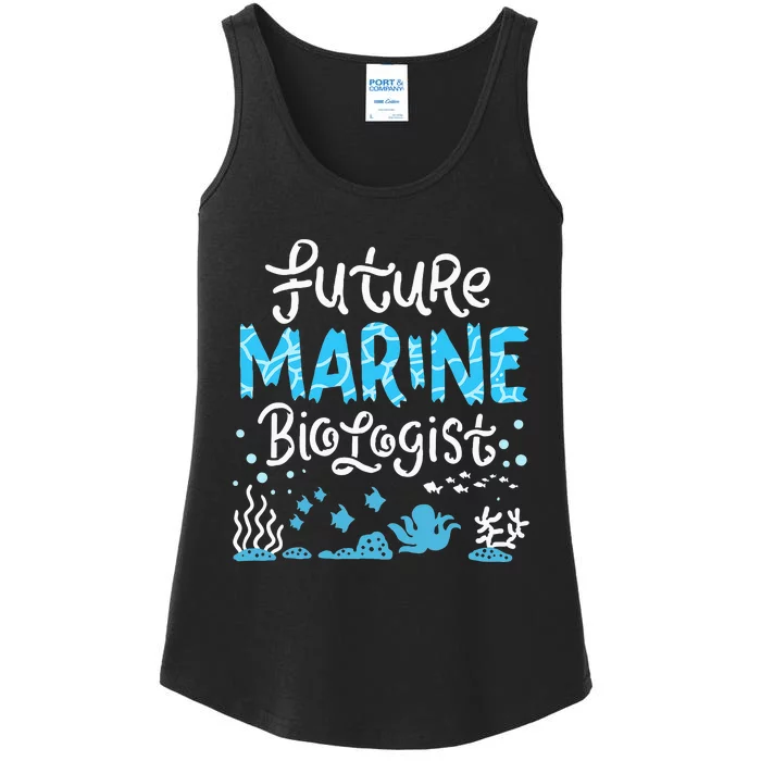 Future Marine Biologist Student Ladies Essential Tank