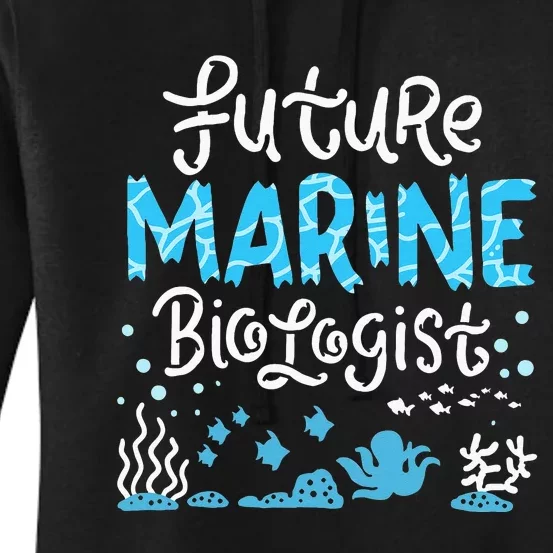 Future Marine Biologist Student Women's Pullover Hoodie