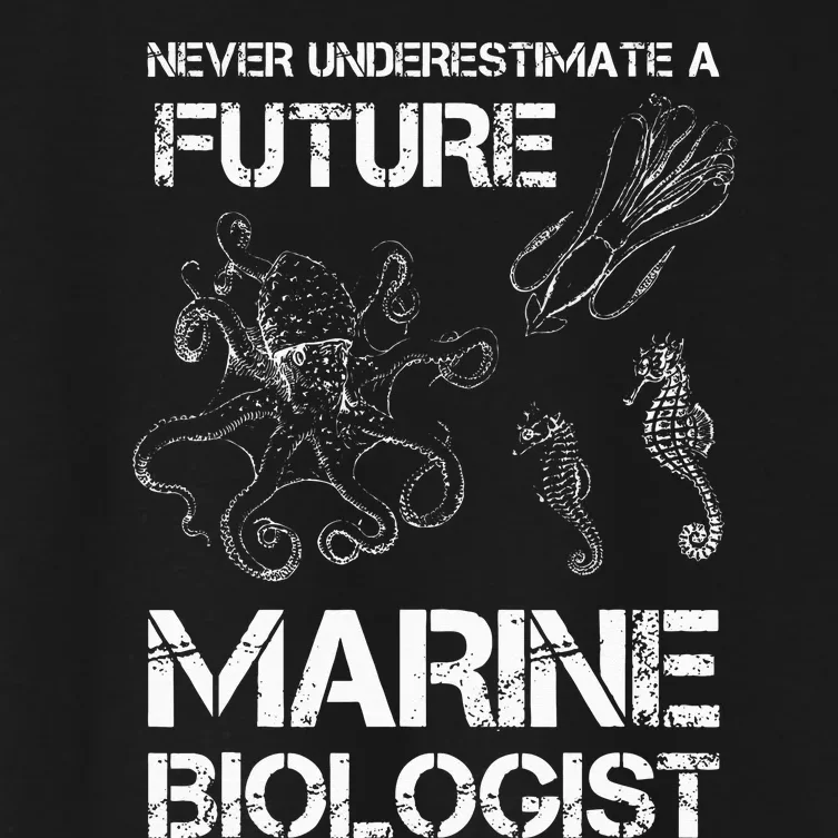 Future Marine Biologist Women's Crop Top Tee