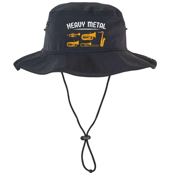 Funny Marching Band Brass Player Trumpet Trombone Bass Tuba Legacy Cool Fit Booney Bucket Hat