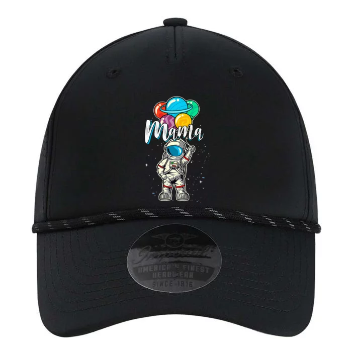 funny Mama Birthday Funny Astronaut in Space Performance The Dyno Cap