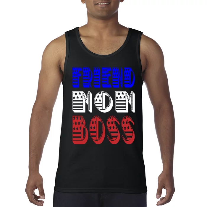 Friend Mom Boss Tank Top