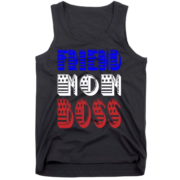 Friend Mom Boss Tank Top