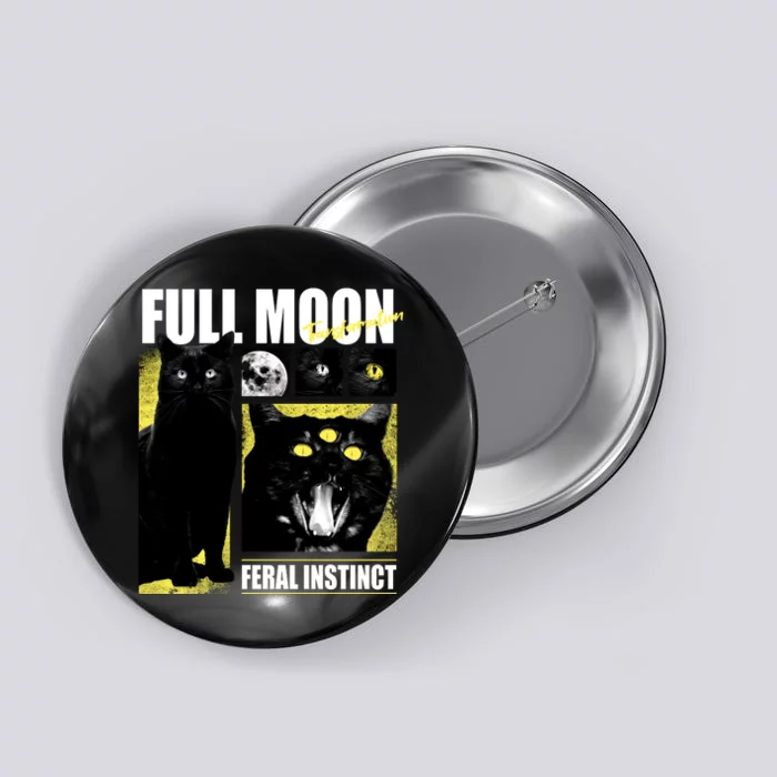 Full Moon Black Cat Transformation Button