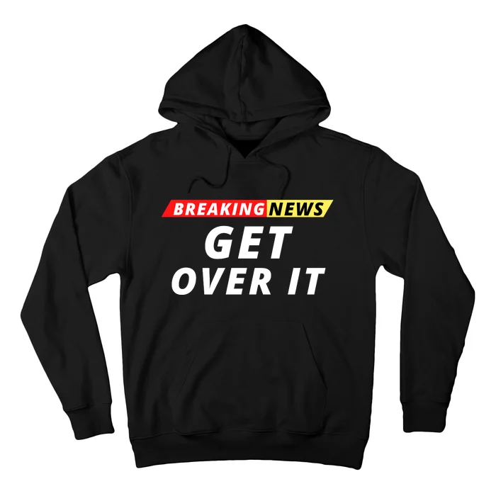 Facts Matter Breaking News, Funny Breaking News, Men & Women Hoodie