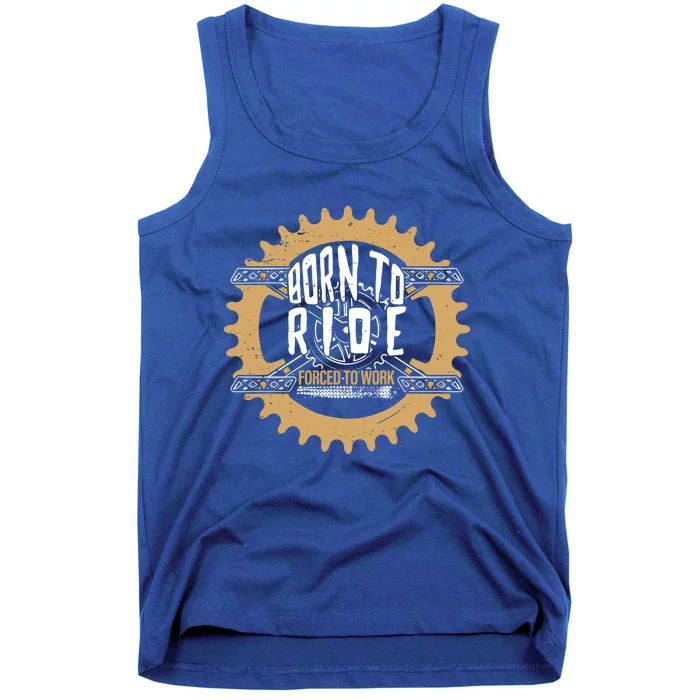 Funny Mountain Bike Biking Mtb Dirt Trail Moto Clothing Idea Funny Gift Tank Top