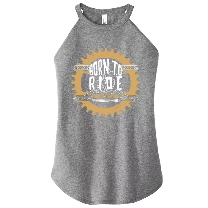 Funny Mountain Bike Biking Mtb Dirt Trail Moto Clothing Idea Funny Gift Women’s Perfect Tri Rocker Tank