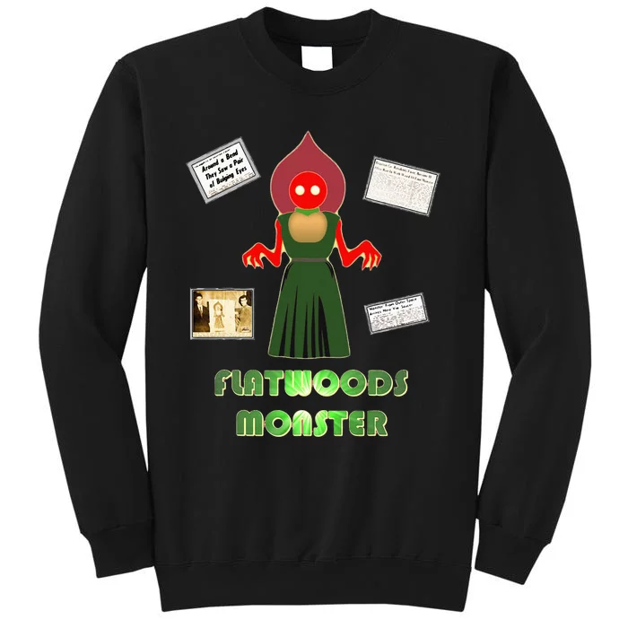 Flatwoods Monster Braxton County Horror Cryptid Tall Sweatshirt