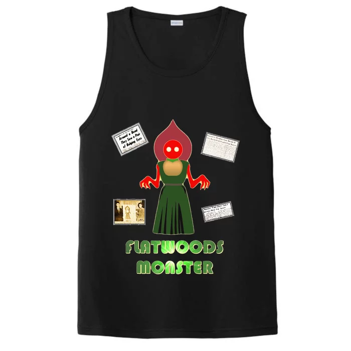 Flatwoods Monster Braxton County Horror Cryptid Performance Tank