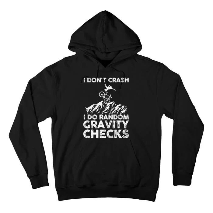 Funny Mountain Bike Art Mtb Mountain Biking Lover Wo Tall Hoodie