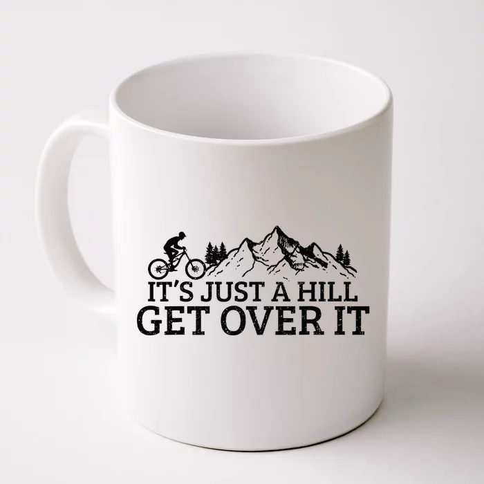 Funny Mountain Bike MTB Cycling Biking Biker Cyclist Gift Front & Back Coffee Mug