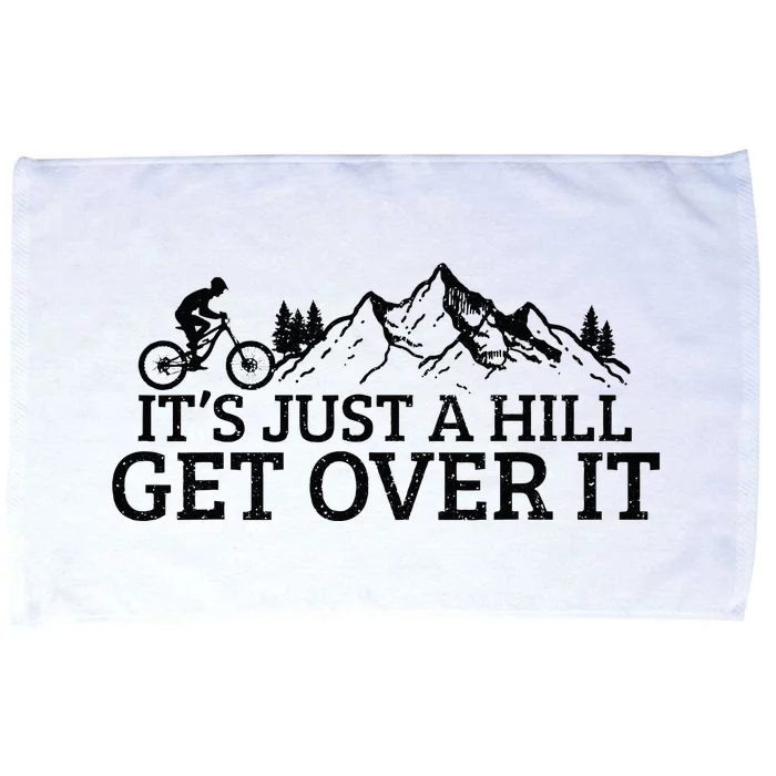 Funny Mountain Bike MTB Cycling Biking Biker Cyclist Gift Microfiber Hand Towel