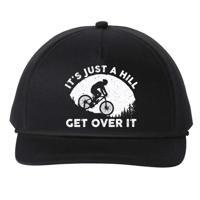 Funny Mountain Biking Design Trail Ride Lover Gift Snapback Five-Panel Rope Hat